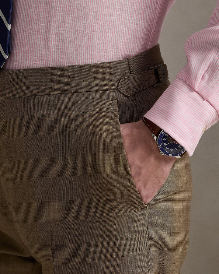 Ralph Lauren Polo Tailored Glen Plaid Wool Suit