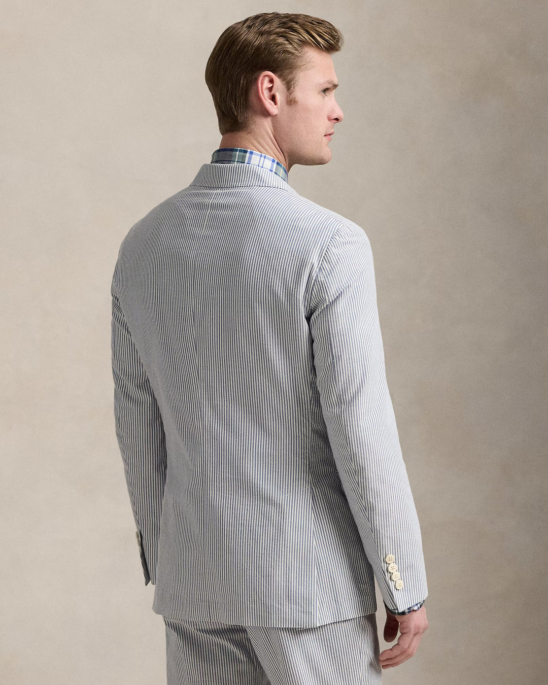 Ralph Lauren Polo Soft Tailored Seersucker Jacket