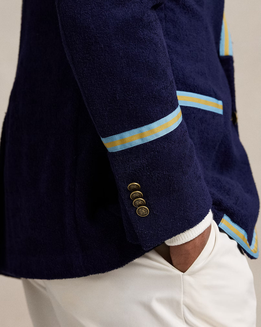 Ralph Lauren Polo Soft Tailored Terry Cricket Blazer