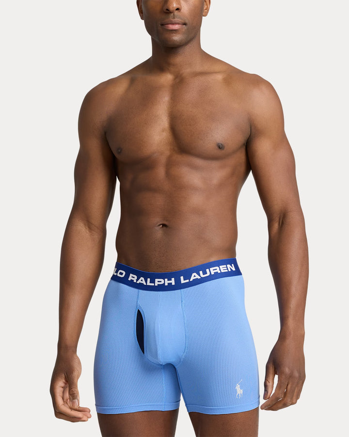 Ralph Lauren Perfect Pouch Mesh Boxer Brief 3-Pack