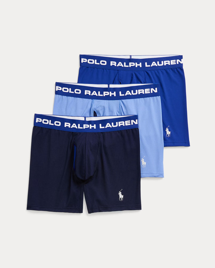 Ralph Lauren Perfect Pouch Mesh Boxer Brief 3-Pack