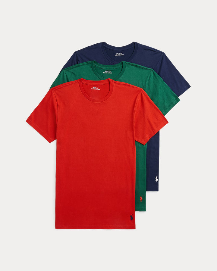 Ralph Lauren Classic Fit Wicking Crew 3-Pack