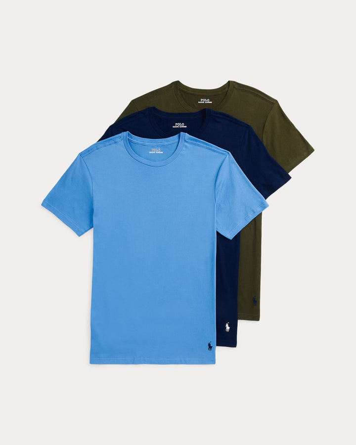 Ralph Lauren Slim Fit Wicking Crew 3-Pack