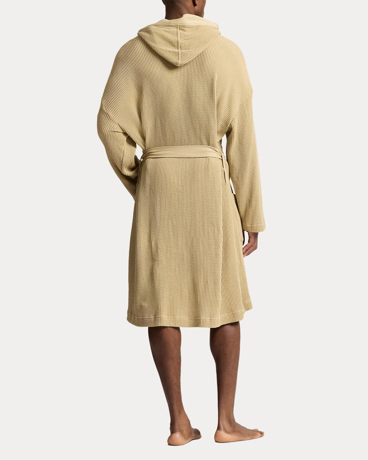 Ralph Lauren Thermal-Knit Hooded Robe