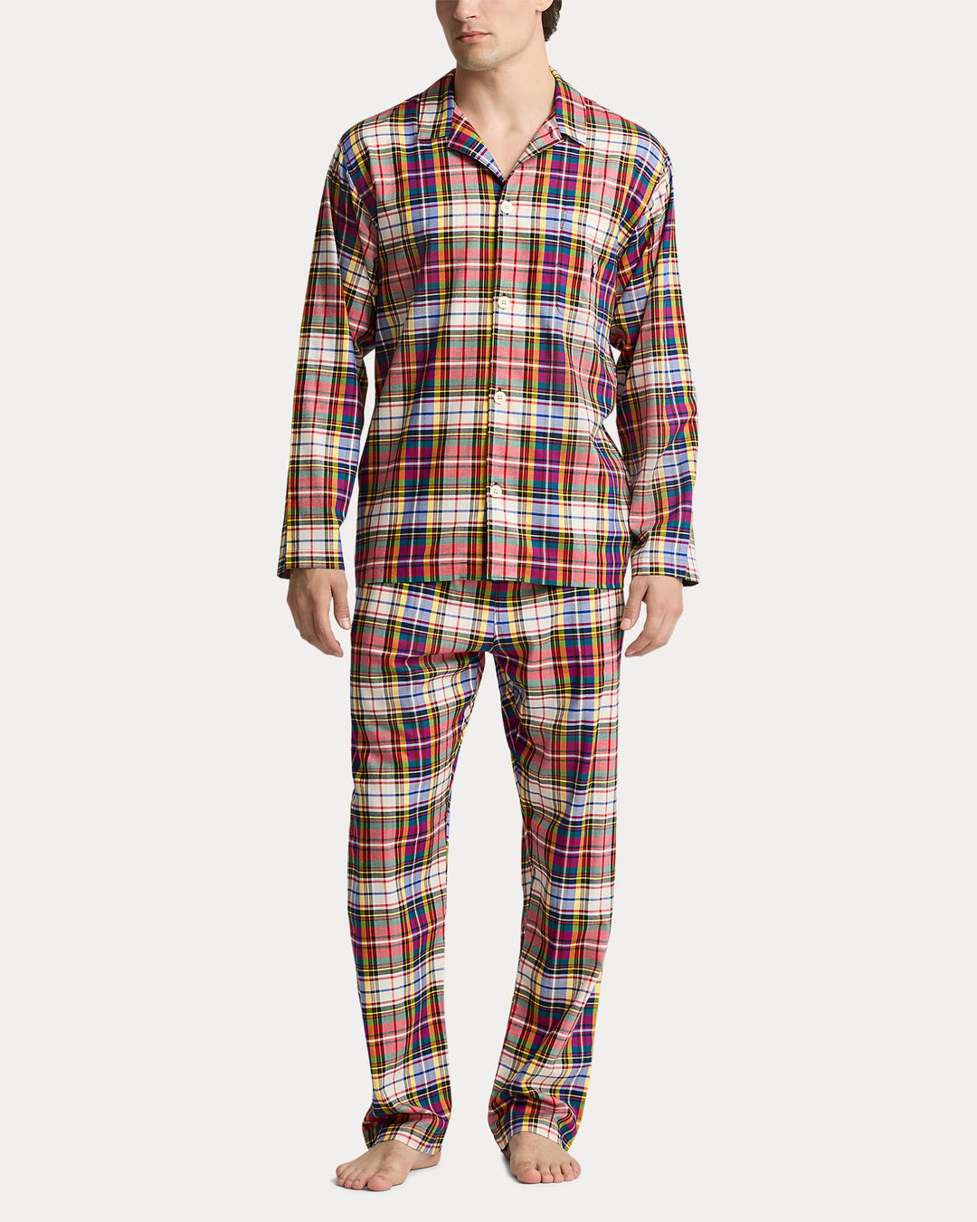 Ralph Lauren Plaid Flannel Sleep Set