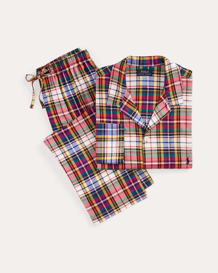 Ralph Lauren Plaid Flannel Sleep Set