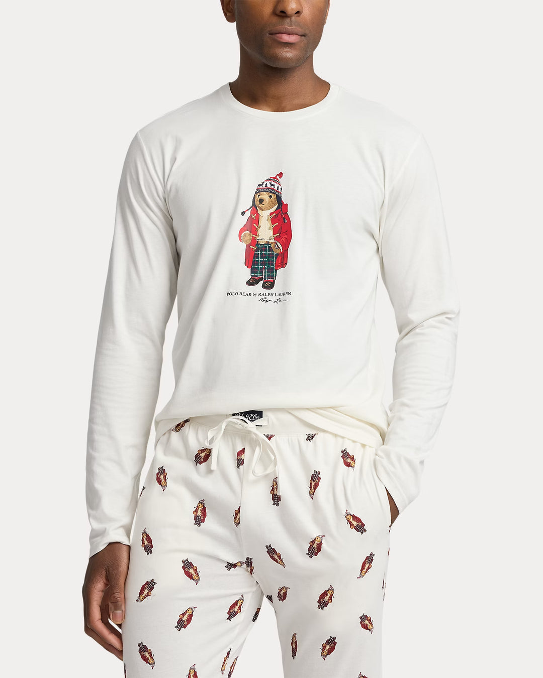 Ralph Lauren Polo Bear Jersey Sleep Set