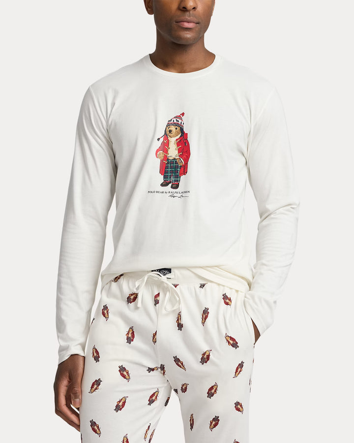 Ralph Lauren Polo Bear Jersey Sleep Set
