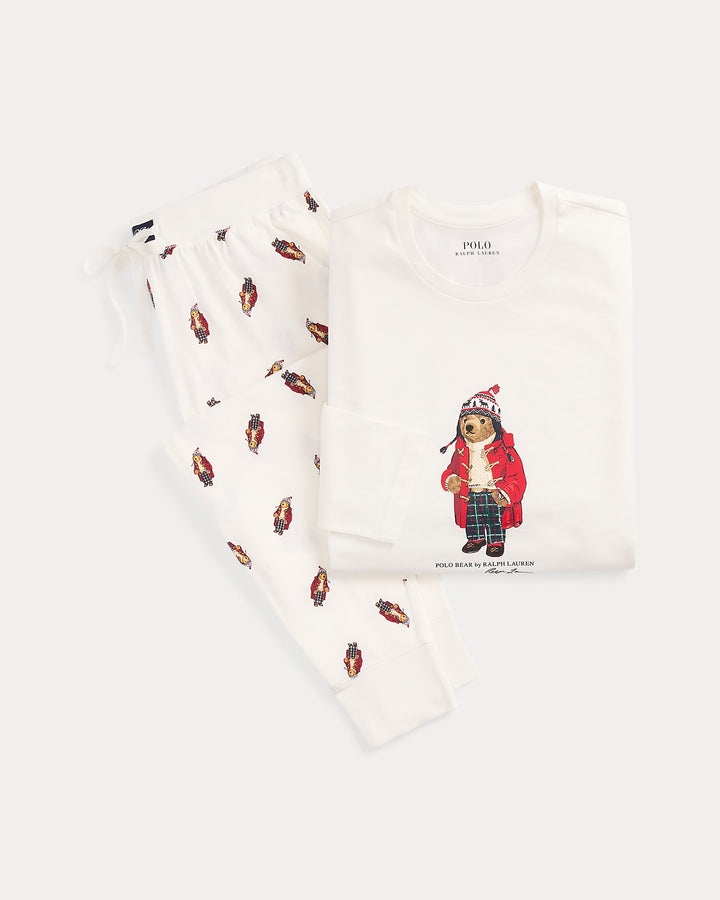 Ralph Lauren Polo Bear Jersey Sleep Set