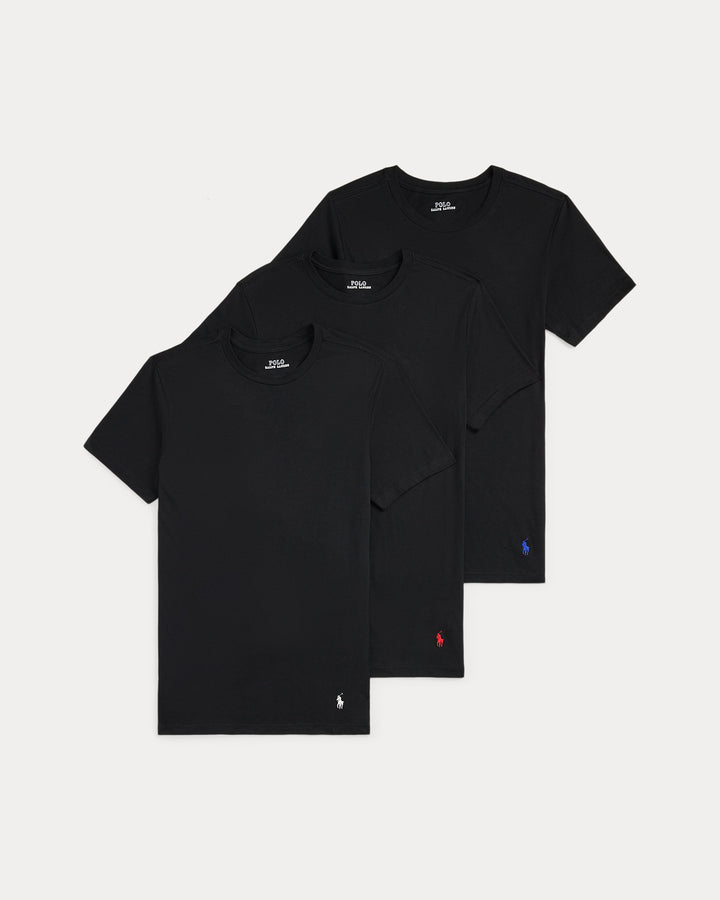 Ralph Lauren Slim Fit Wicking Crew 3-Pack
