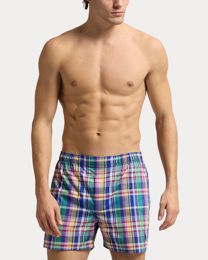 Ralph Lauren Classic Woven Cotton Boxer 3-Pack
