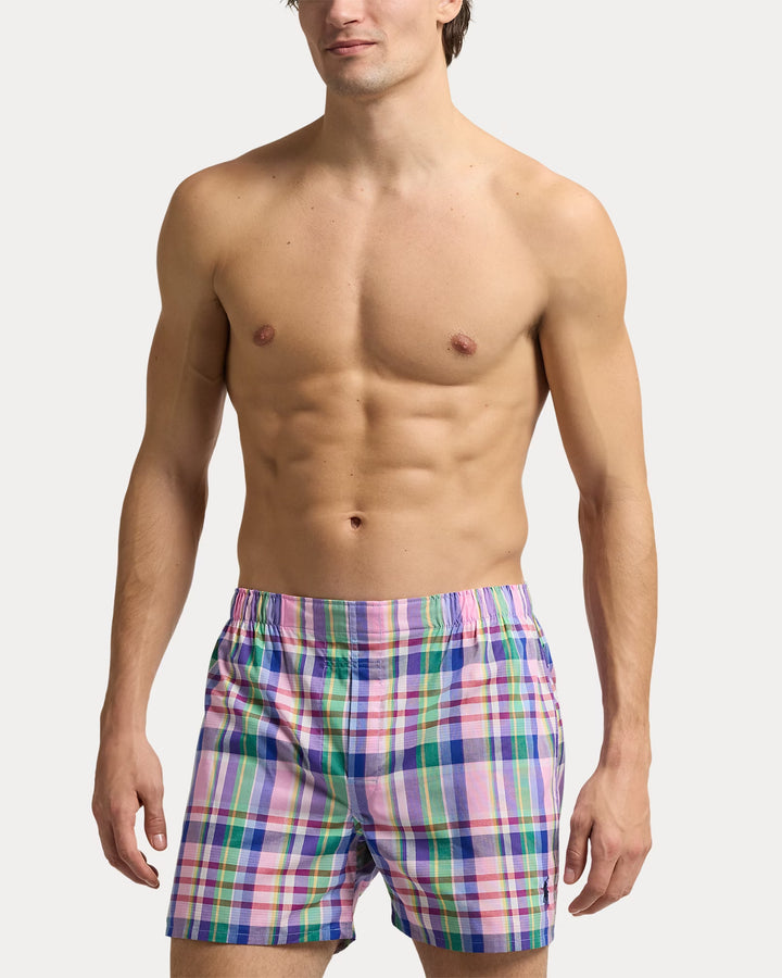 Ralph Lauren Classic Woven Cotton Boxer 3-Pack