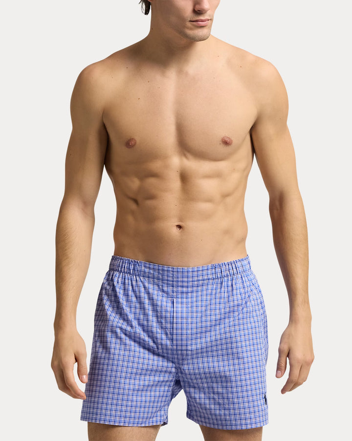 Ralph Lauren Classic Woven Cotton Boxer 3-Pack