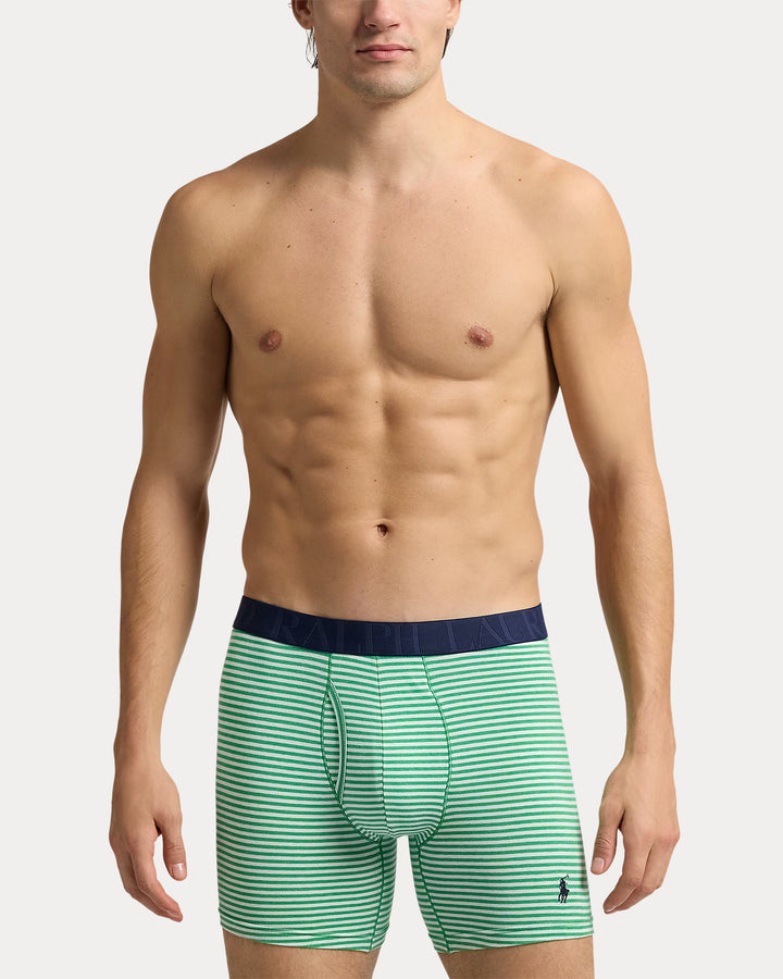 Ralph Lauren Stretch Cotton Boxer Brief 3-Pack