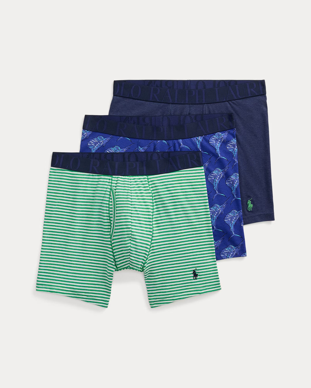 Ralph Lauren Stretch Cotton Boxer Brief 3-Pack