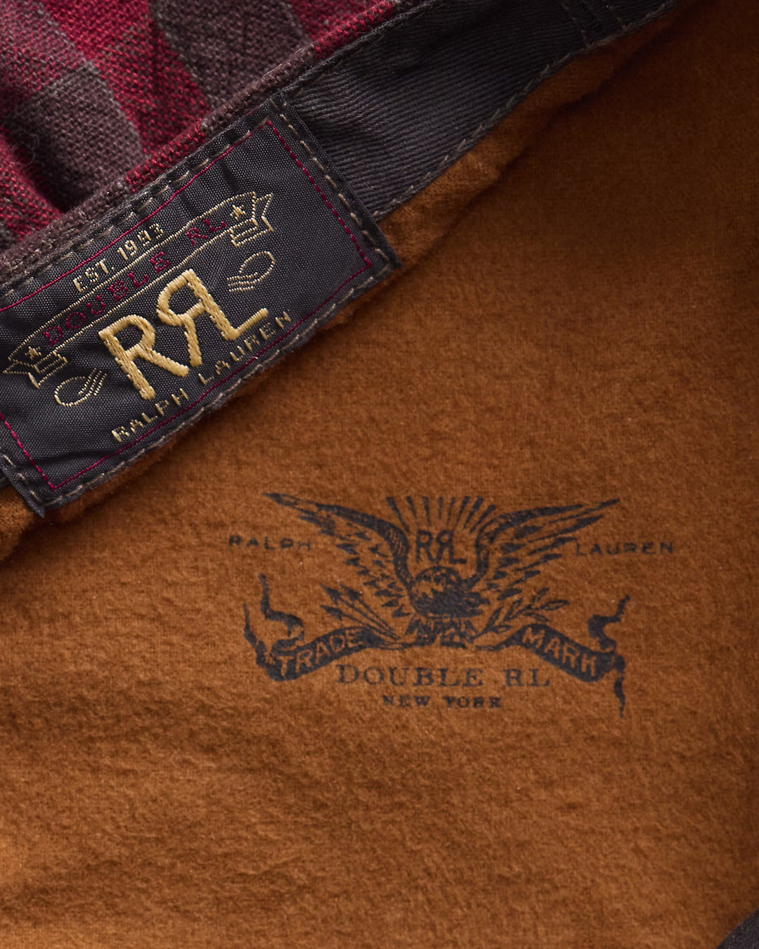 Ralph Lauren Checked Woven Newsboy Cap