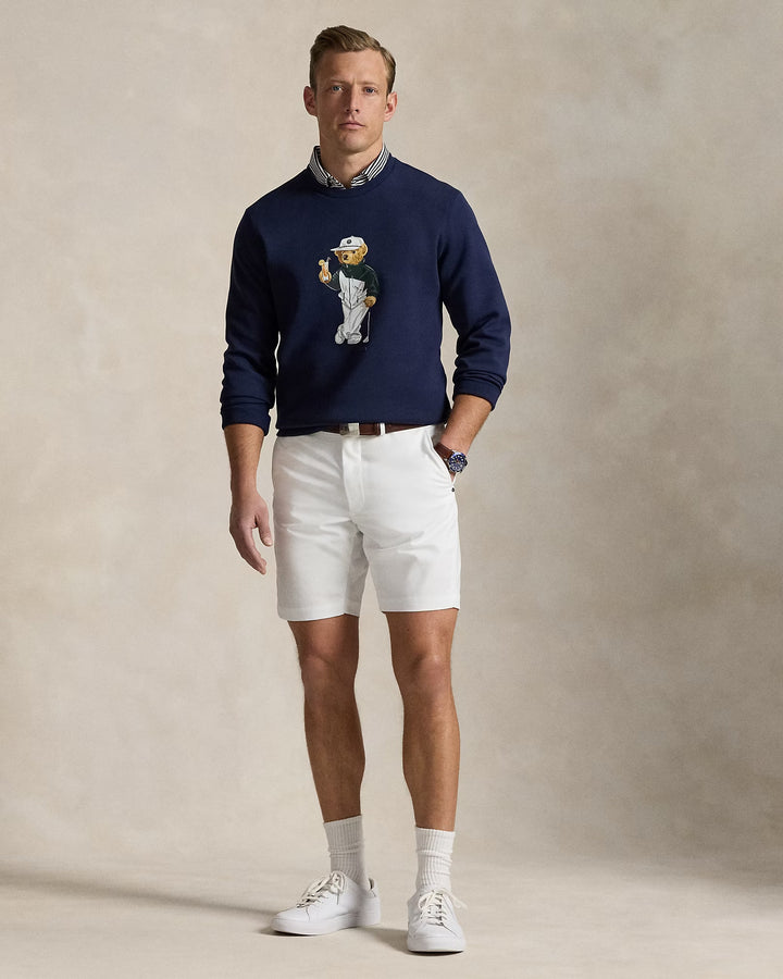 Ralph Lauren Classic Polo Bear Double-Knit Sweatshirt