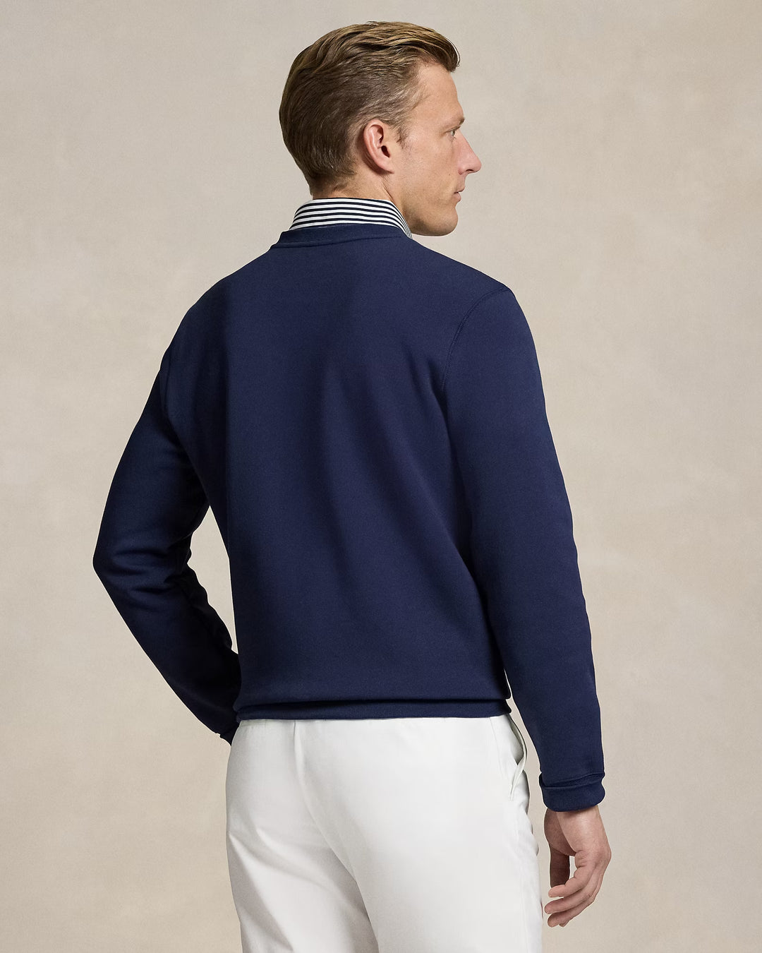 Ralph Lauren Classic Polo Bear Double-Knit Sweatshirt