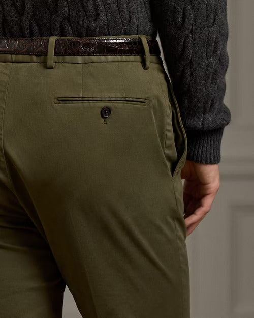 Ralph Lauren Hand-Tailored Slim Stretch Chino Trouser