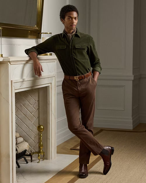 Ralph Lauren Slim Hand-Tailored Stretch Chino Trouser