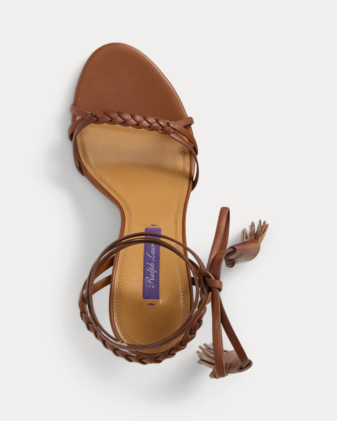 Ralph Lauren Alexandrea 100 MM Burnished Sandal