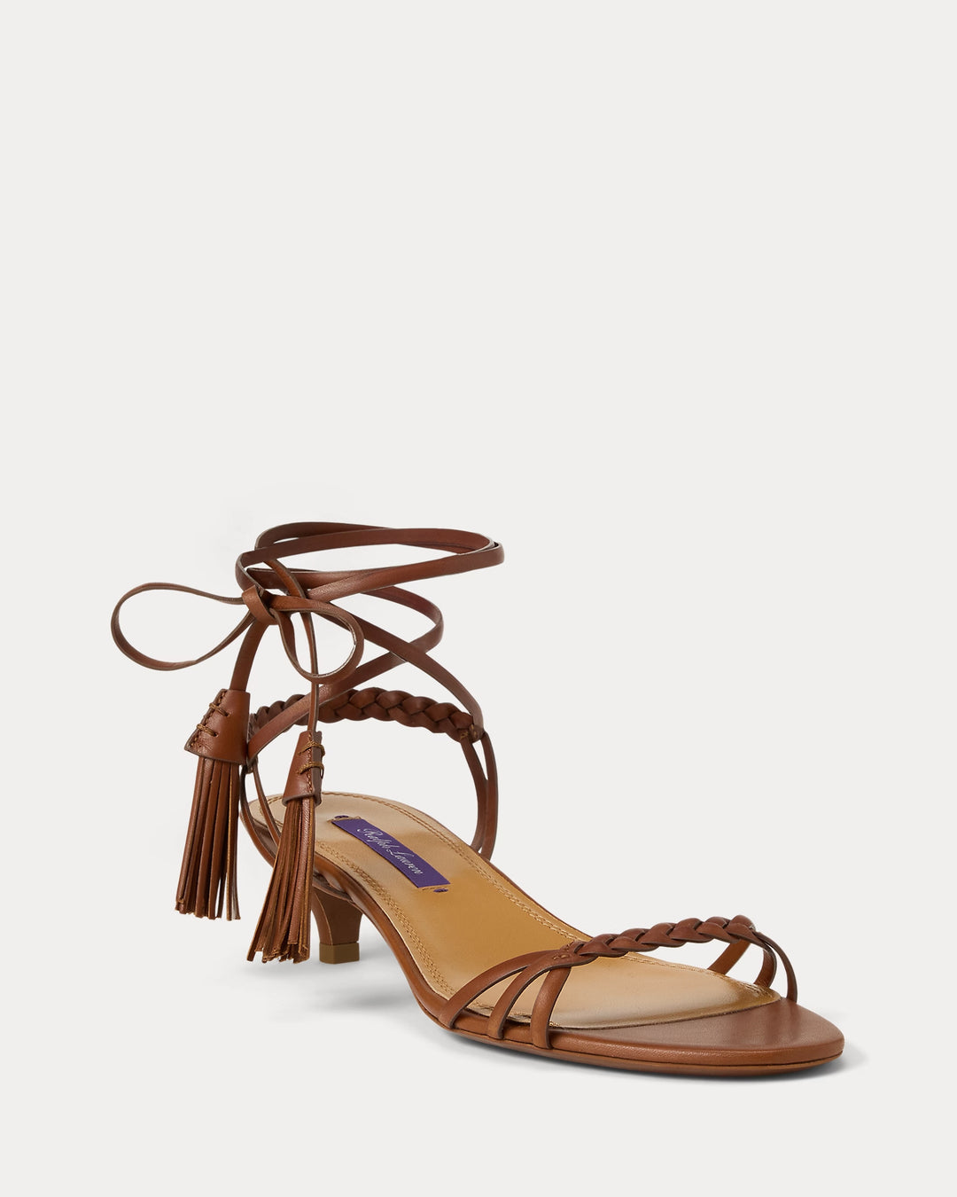 Ralph Lauren Alexandrea 35 MM Burnished Sandal