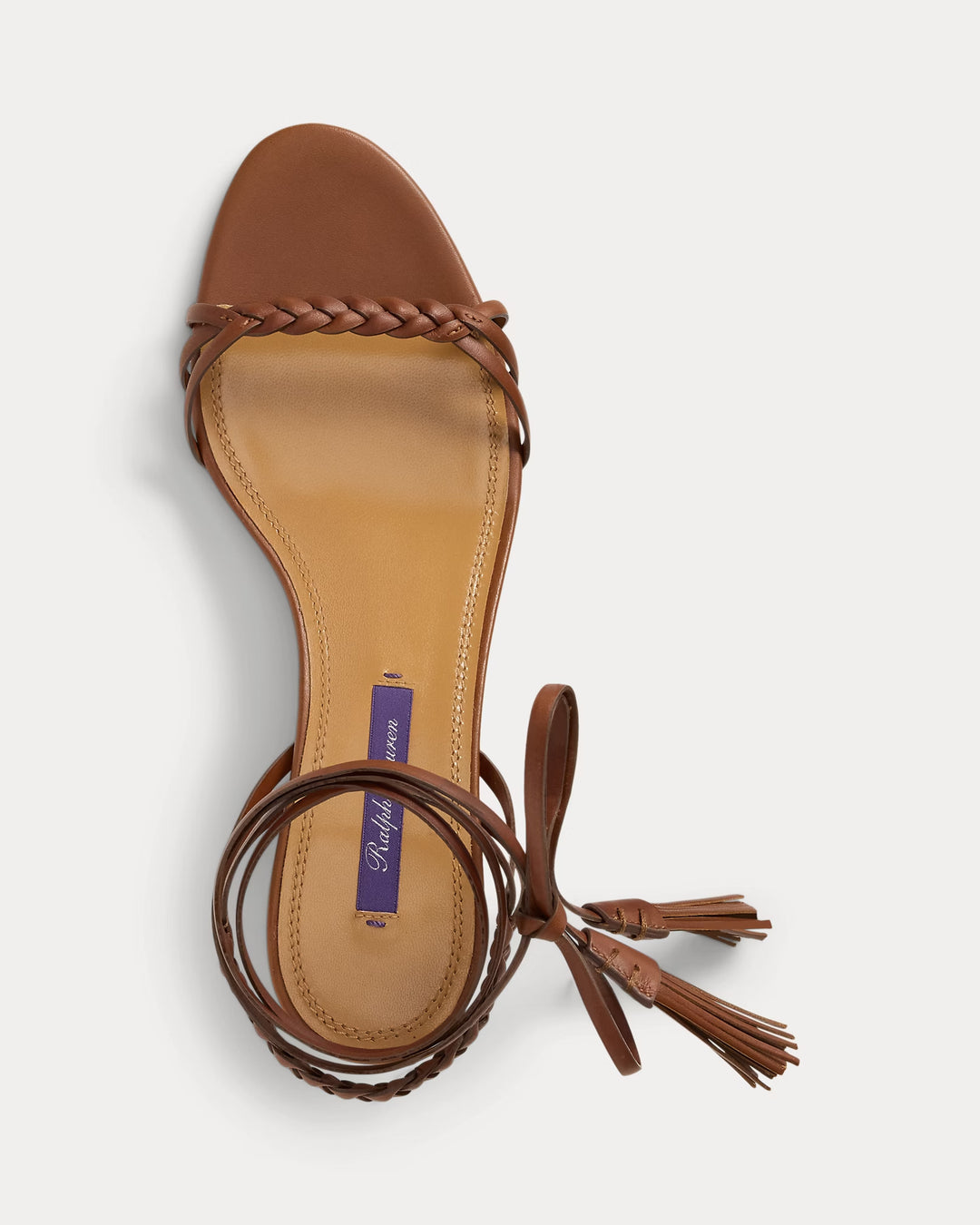 Ralph Lauren Alexandrea 35 MM Burnished Sandal