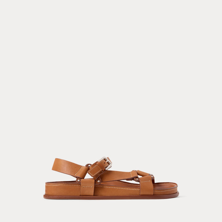 Ralph Lauren Nolen Calfskin Sandal