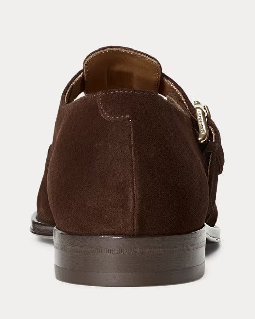 Ralph Lauren Calf-Suede Fisherman Sandal