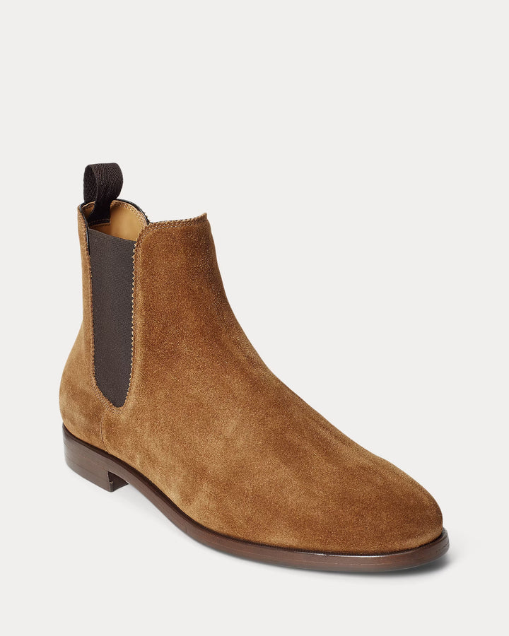 Ralph Lauren Grantly Calf-Suede Chelsea Boot