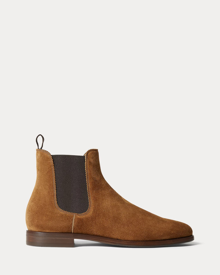 Ralph Lauren Grantly Calf-Suede Chelsea Boot
