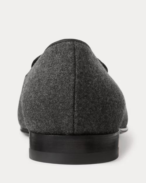 Ralph Lauren Alonzo Wool Flannel Slipper