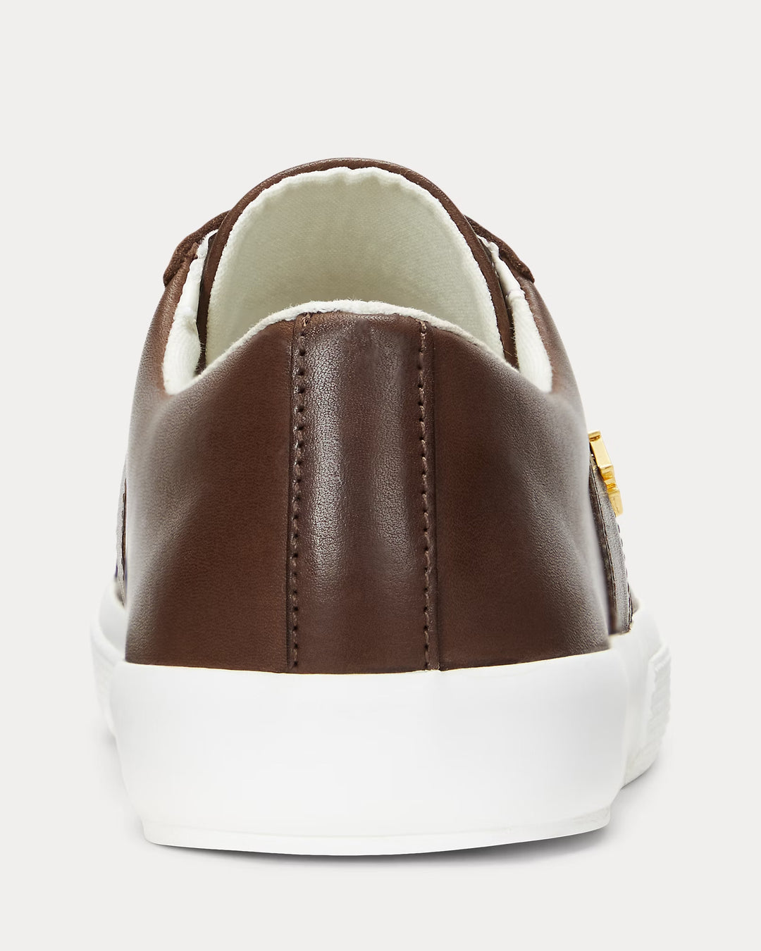 Ralph Lauren Janson II Burnished Leather Sneaker