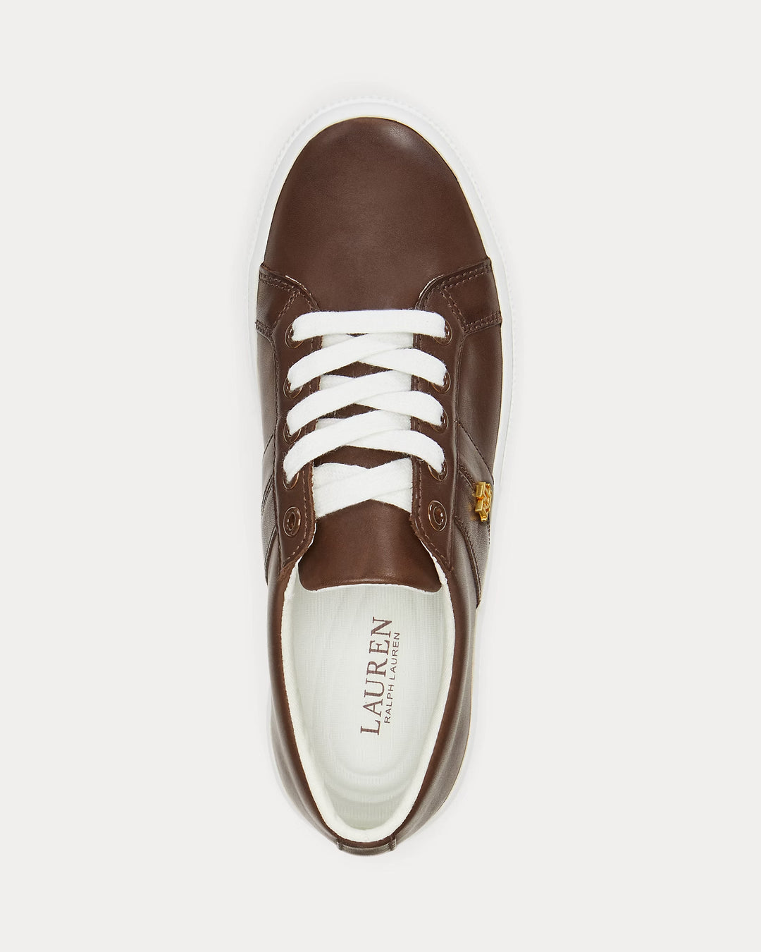 Ralph Lauren Janson II Burnished Leather Sneaker