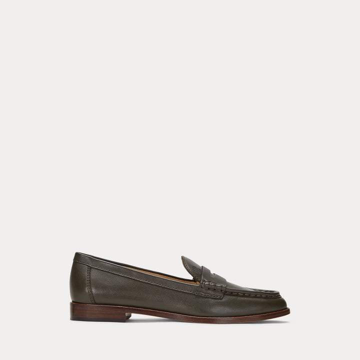 Ralph Lauren Wynnie Nappa Leather Loafer