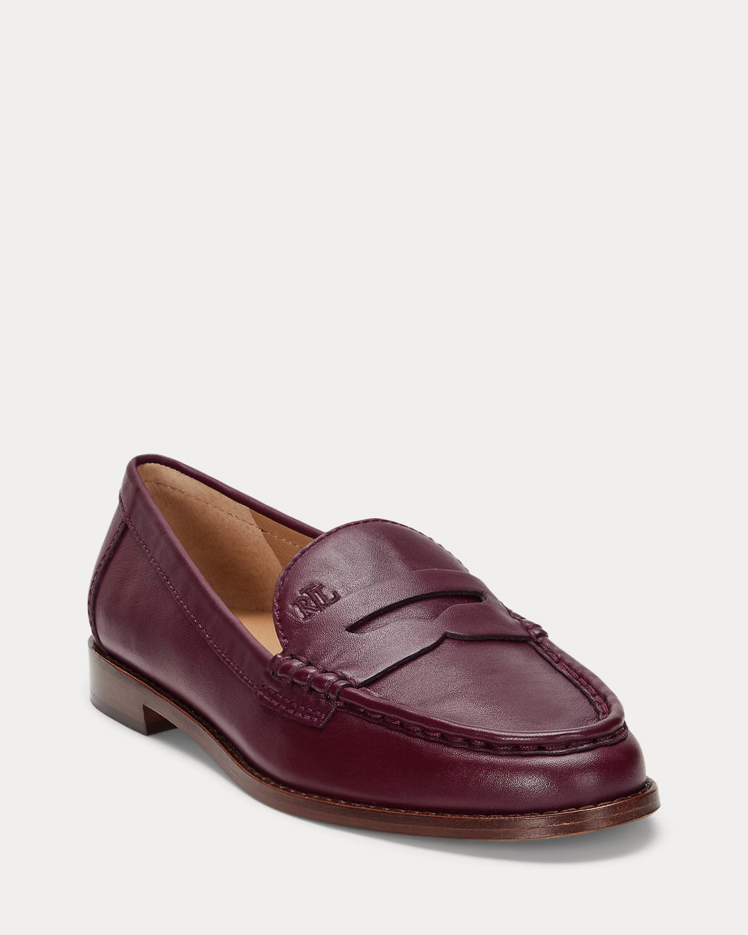 Ralph Lauren Wynnie Nappa Leather Loafer