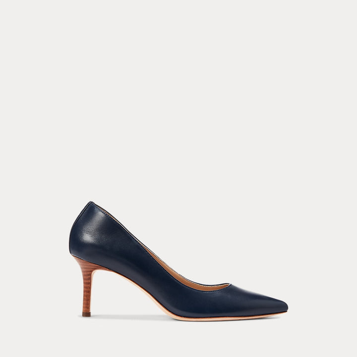 Ralph Lauren Lanette Nappa Leather Pump