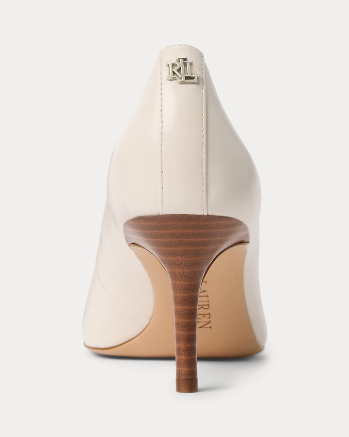 Ralph Lauren Lanette Nappa Leather Pump