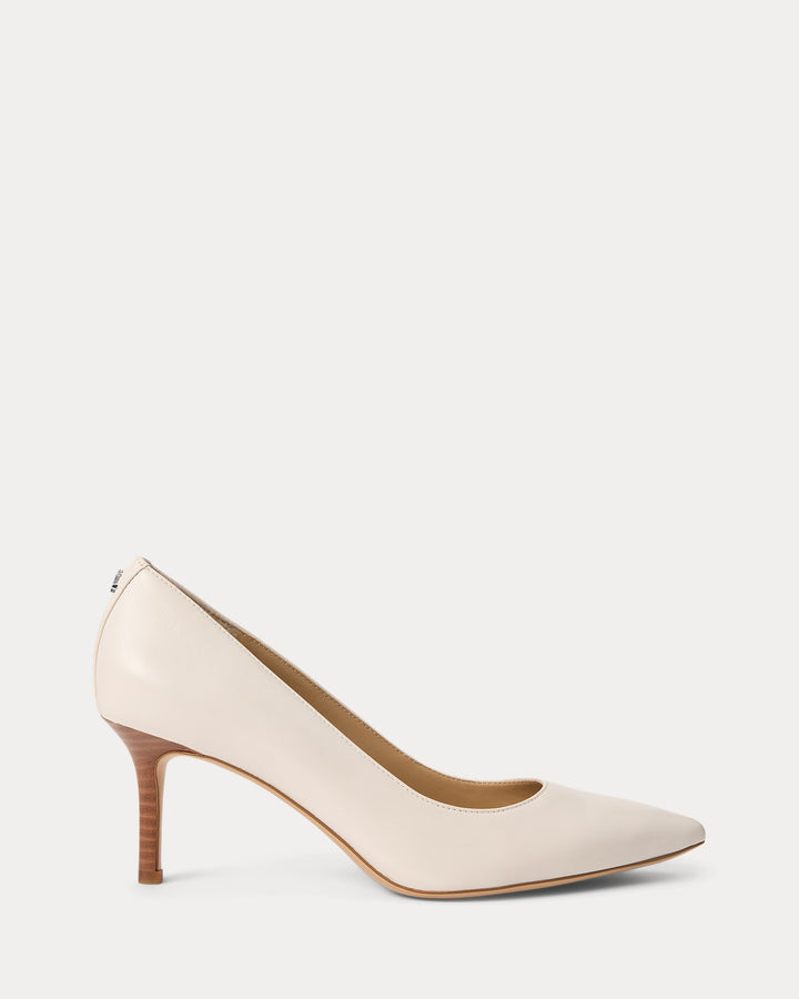 Ralph Lauren Lanette Nappa Leather Pump