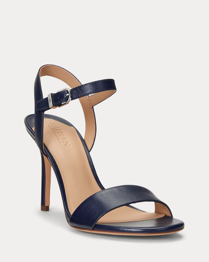 Ralph Lauren Gwen Nappa Leather Sandal