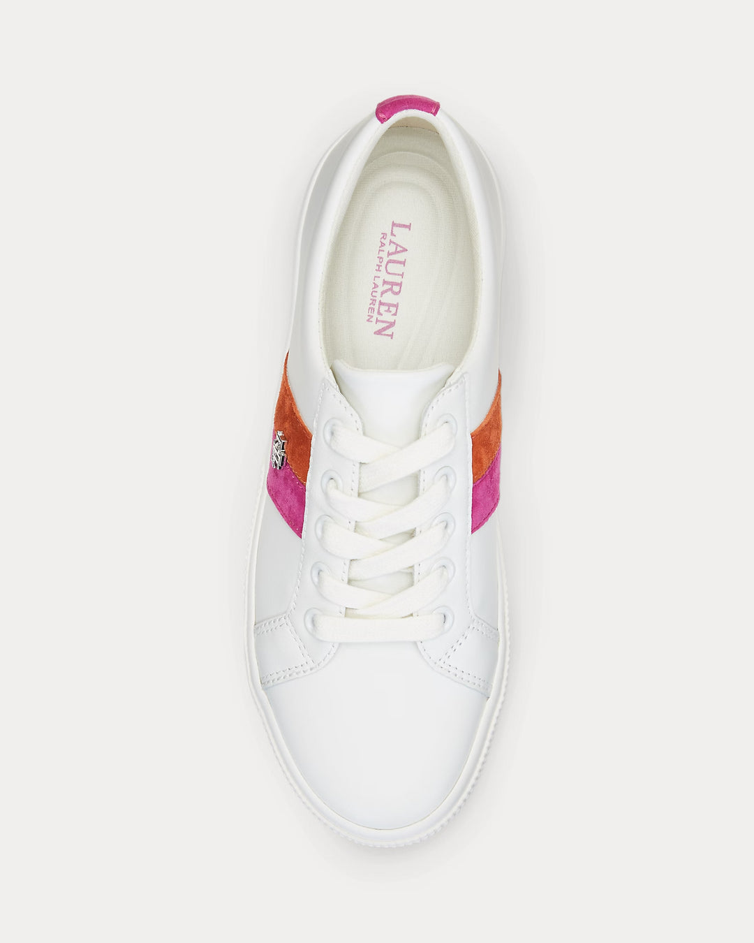 Ralph Lauren Janson II Leather & Suede Sneaker