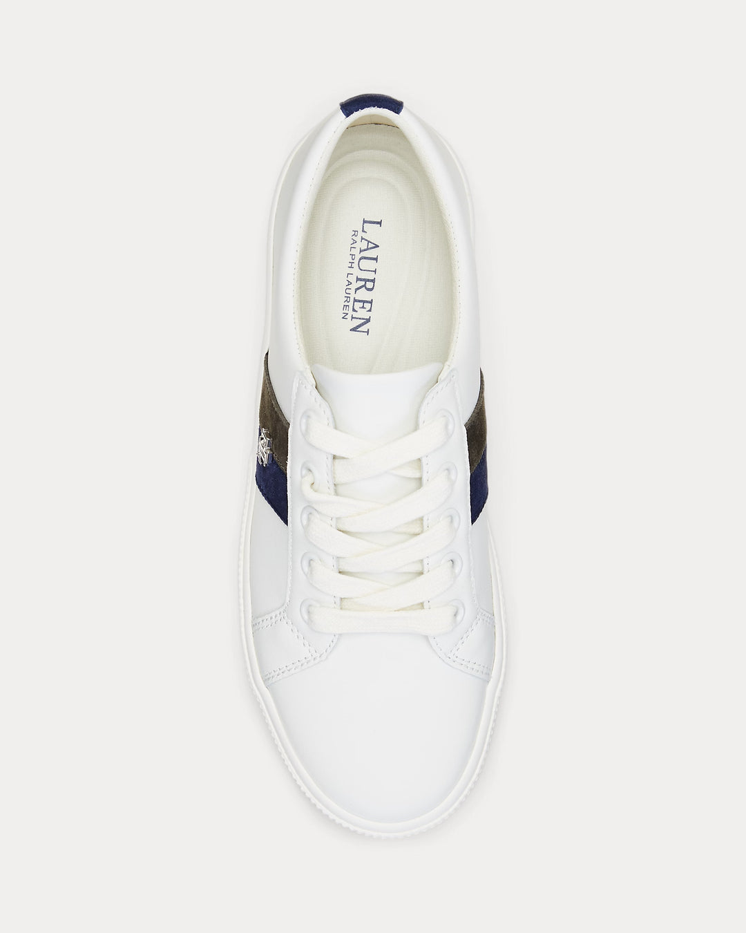 Ralph Lauren Janson II Leather & Suede Sneaker