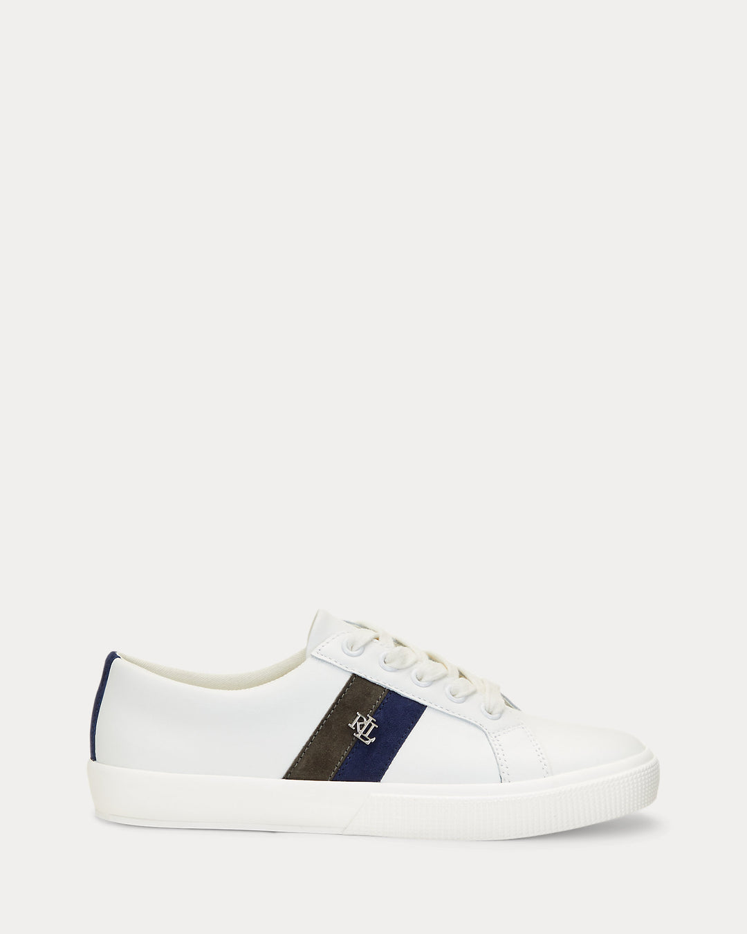 Ralph Lauren Janson II Leather & Suede Sneaker