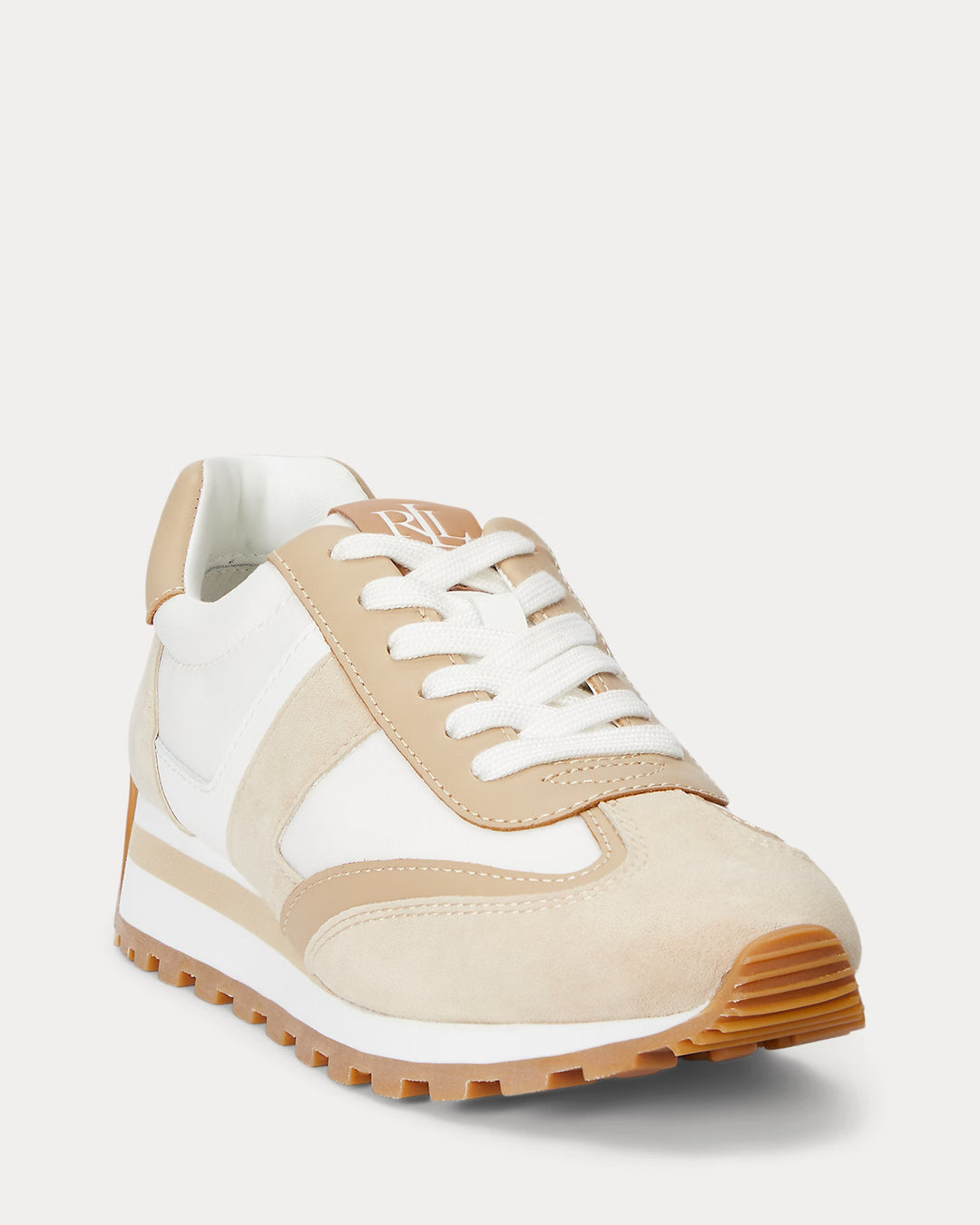 Ralph Lauren Dani Suede & Leather Sneaker