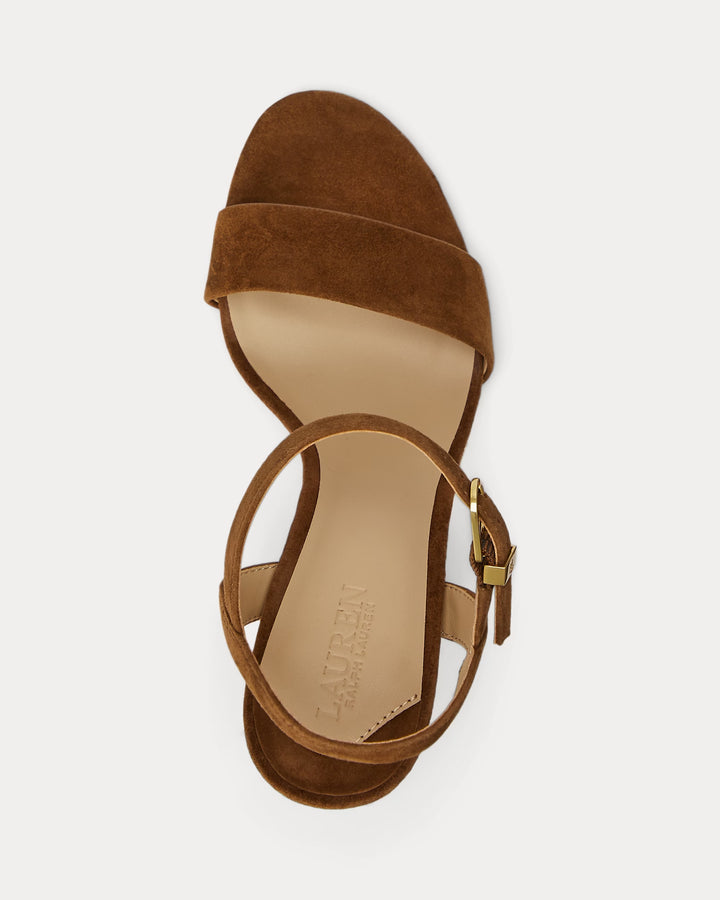 Ralph Lauren Gwen Suede Sandal