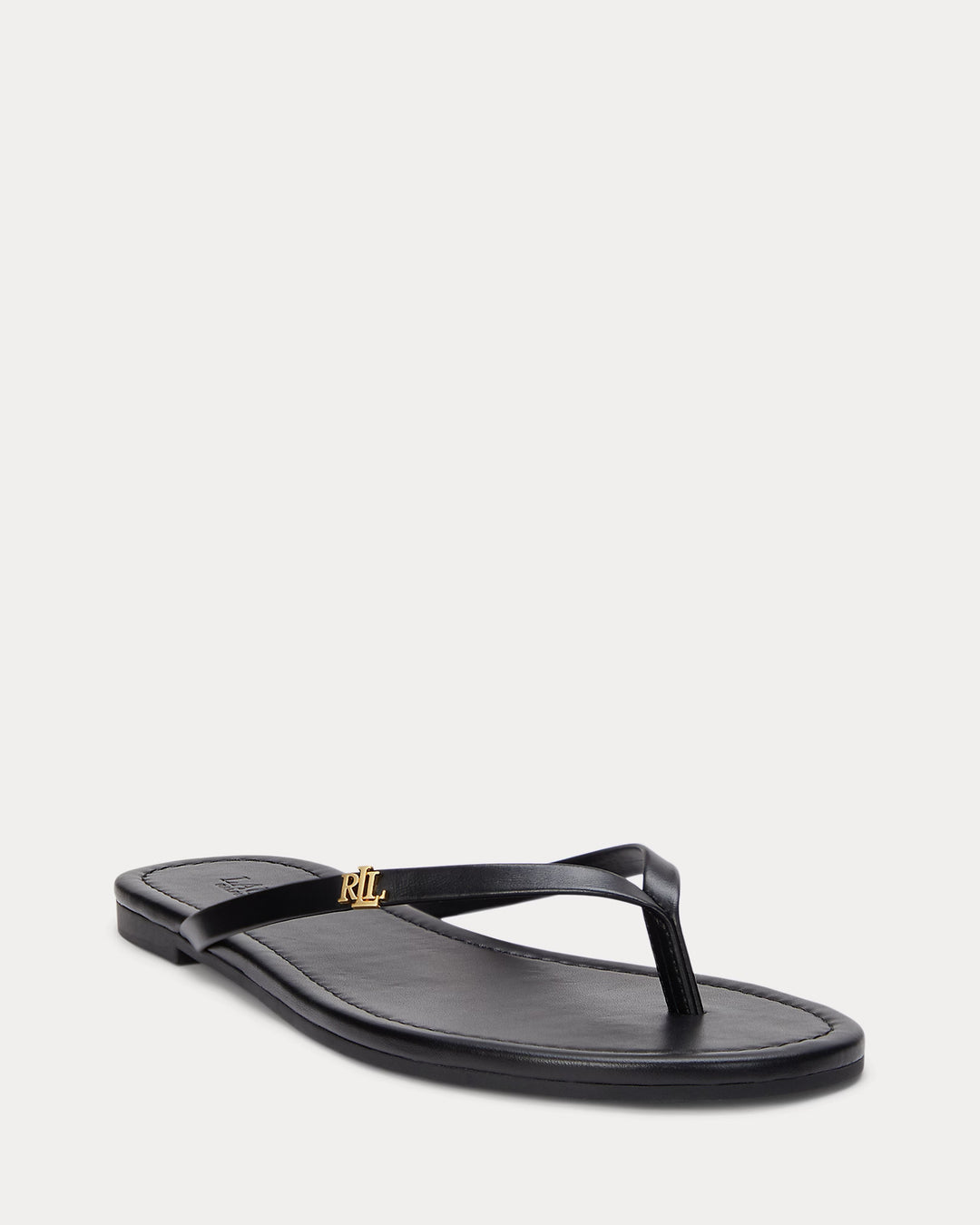 Ralph Lauren Raquel Leather Flip-Flop