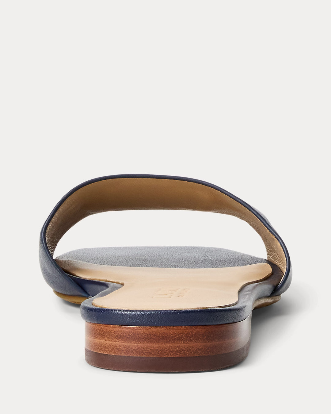 Ralph Lauren Everley Nappa Leather Slide Sandal