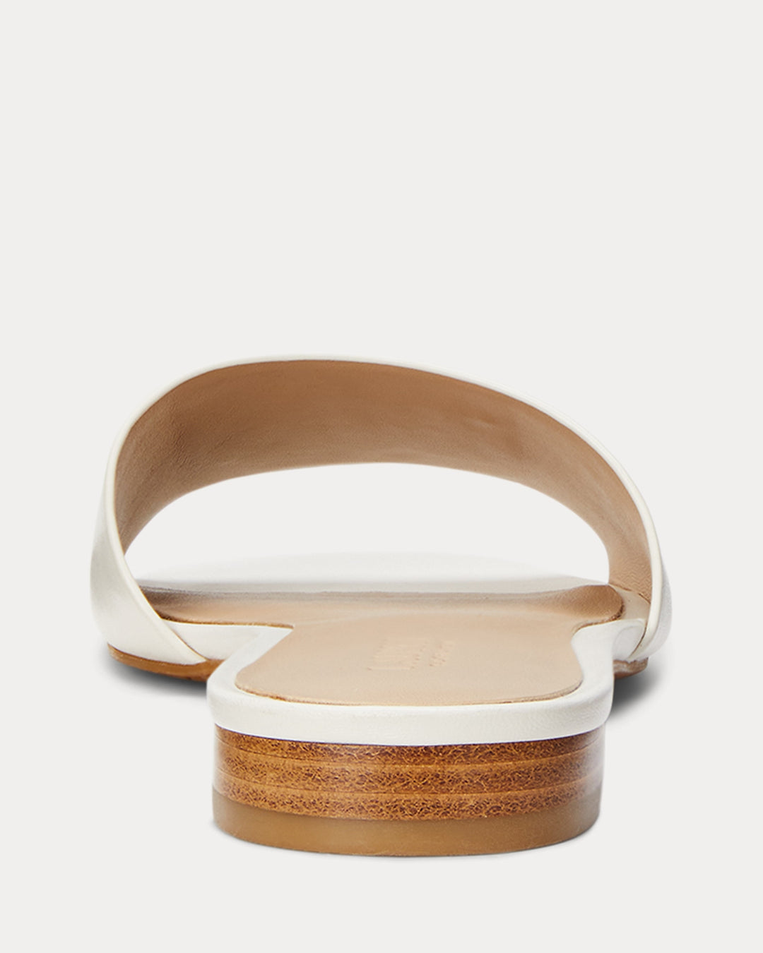 Ralph Lauren Everley Nappa Leather Slide Sandal