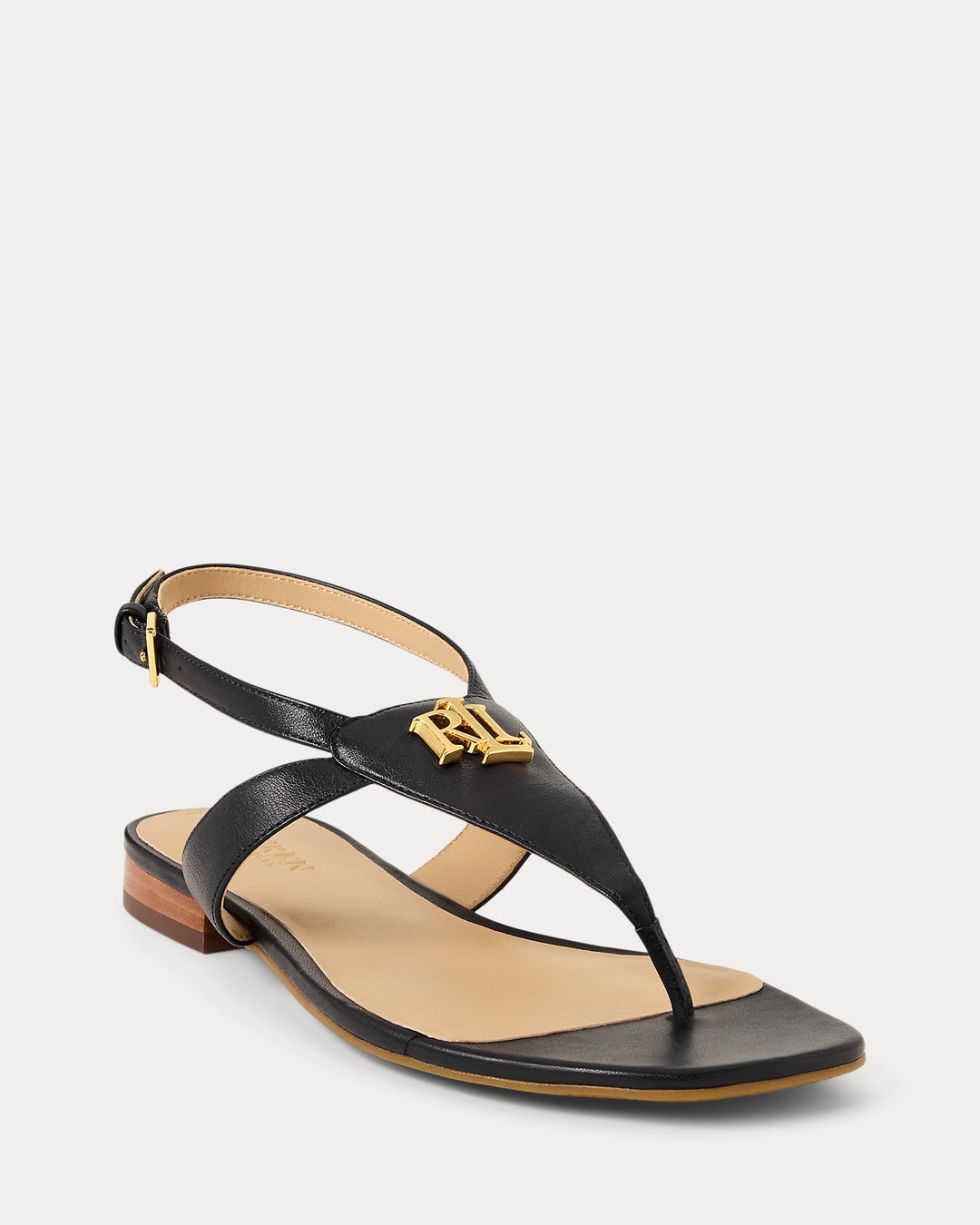 Ralph Lauren Everley Calfskin Sandal