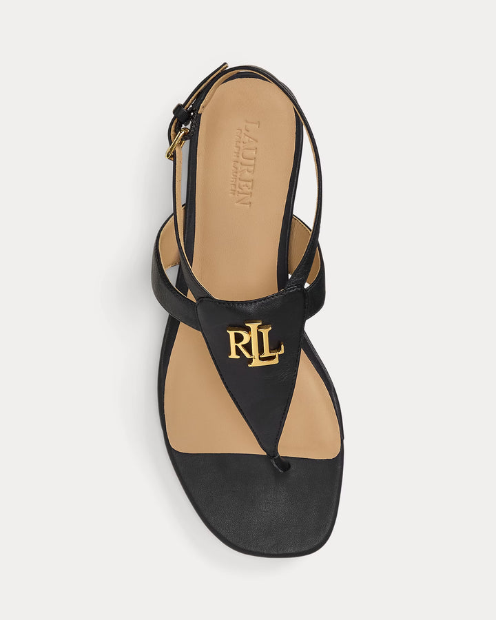 Ralph Lauren Everley Calfskin Sandal